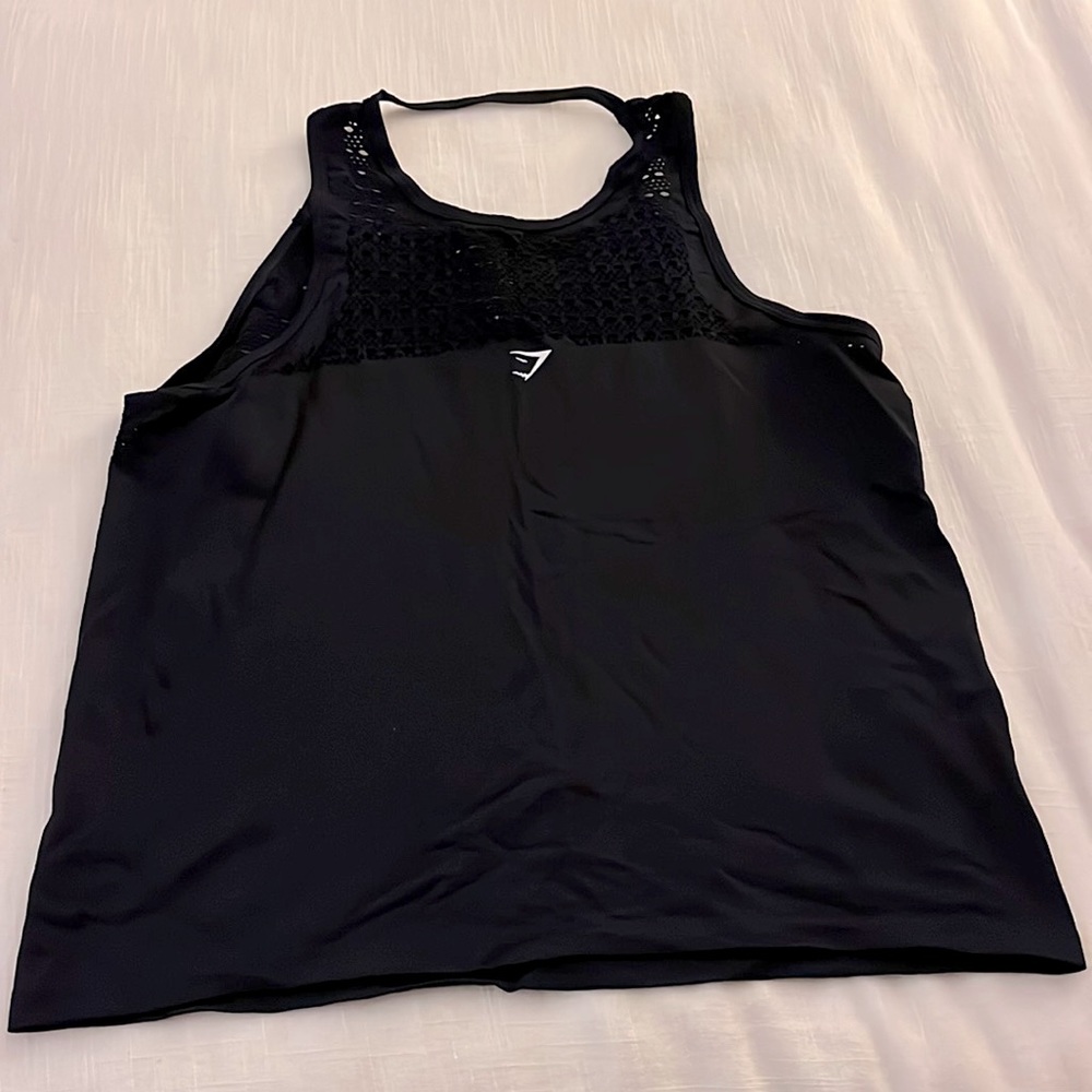 Gymshark Black Tank Top
